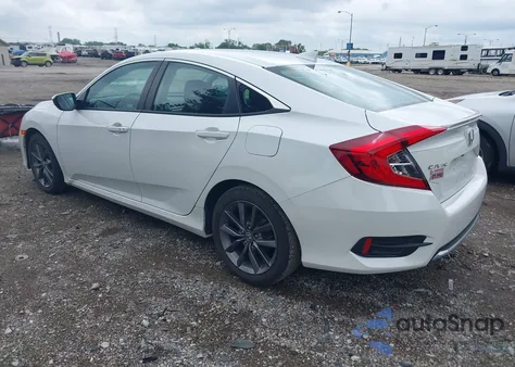 2021 Honda Civic Ex z USA, uszkodzony, nr VIN 19XFC1F36ME002079